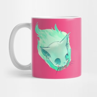 Wisp - ghost cat Mug